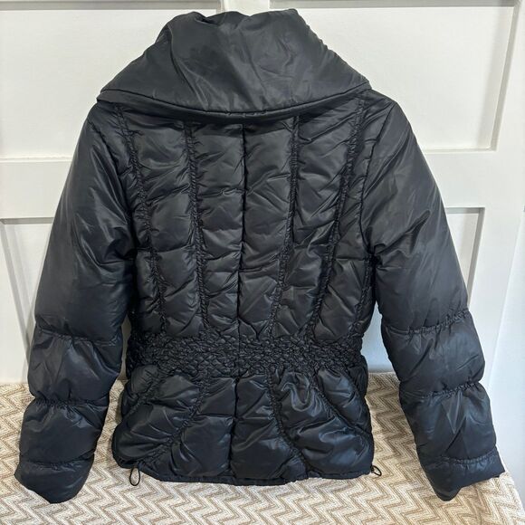 Rainforest Women's Goose Down Packable Puffer Travel Coat Jacket Black Small - Picture 5 of 11